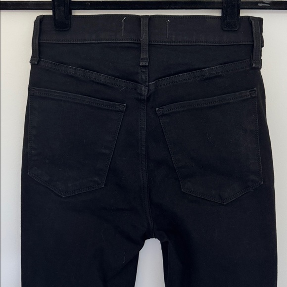 Abercrombie & Fitch NWT The Super Skinny Ultra High Rise Jeans, Black - Size 00S - Picture 6 of 7